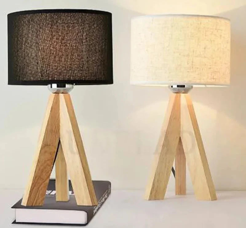  la lampe de chevet en bois. Conçue pour s’harmoniser avec une variété de décors