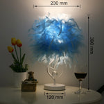 Lampe de chevet Plumes de Cygne - Vignette | LUMIREVA