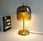 Lampe de chevet Design avec Abat-jour en Verre - Vignette | LUMIREVA