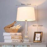 Lampe de chevet Vintage Crystale luxe - Vignette | LUMIREVA