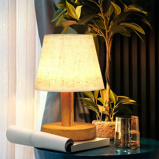 Lampe de chevet scandinave abat-jour