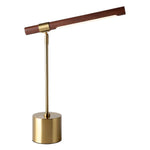 Lampe de chevet moderne laiton - Vignette | LUMIREVA