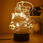 Lampe de chevet garcon Naruto blanc - Vignette | LUMIREVA