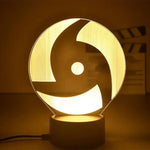 Lampe de chevet garcon Naruto blanc - Vignette | LUMIREVA