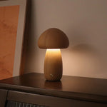 Lampe de Chevet Champignon Bois - Vignette | LUMIREVA