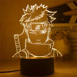 Lampe de chevet garcon Naruto blanc - Vignette | LUMIREVA