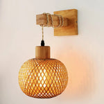 Lampe de chevet suspendue japonaise - Vignette | LUMIREVA