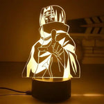 Lampe de chevet garcon Naruto blanc - Vignette | LUMIREVA