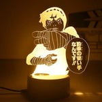 Lampe de chevet garcon Naruto blanc - Vignette | LUMIREVA