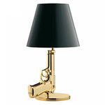 Lampe de chevet metallique en forme d'arme - Vignette | LUMIREVA