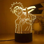 Lampe de chevet garcon Naruto blanc - Vignette | LUMIREVA