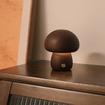 Lampe de Chevet Champignon Bois - Vignette | LUMIREVA