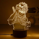 Lampe de chevet garcon Naruto blanc - Vignette | LUMIREVA