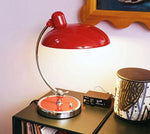 Lampe de chevet rouge vintage - Vignette | LUMIREVA