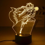 Lampe de chevet garcon Naruto blanc - Vignette | LUMIREVA