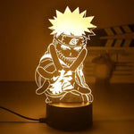 Lampe de chevet garcon Naruto blanc - Vignette | LUMIREVA