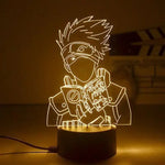 Lampe de chevet garcon Naruto blanc - Vignette | LUMIREVA