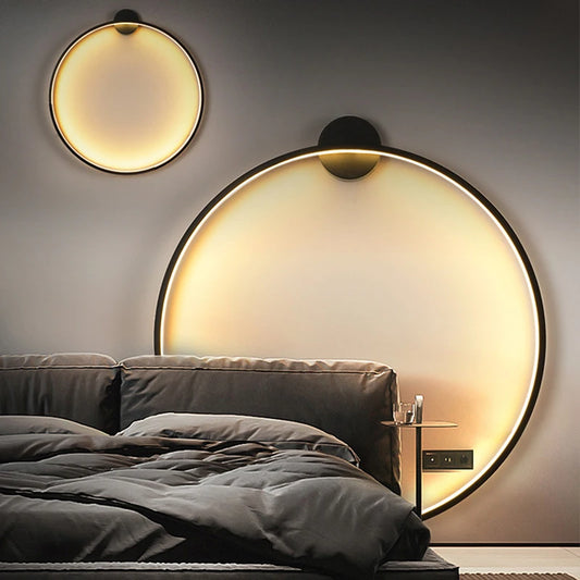 Lampe de chevet Murale Circulaire design Led