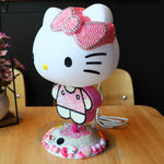 Lampe de chevet fille hello kitty strass - Vignette | LUMIREVA