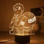 Lampe de chevet garcon Naruto blanc - Vignette | LUMIREVA