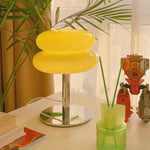 Lampe de chevet Design jaune - Vignette | LUMIREVA